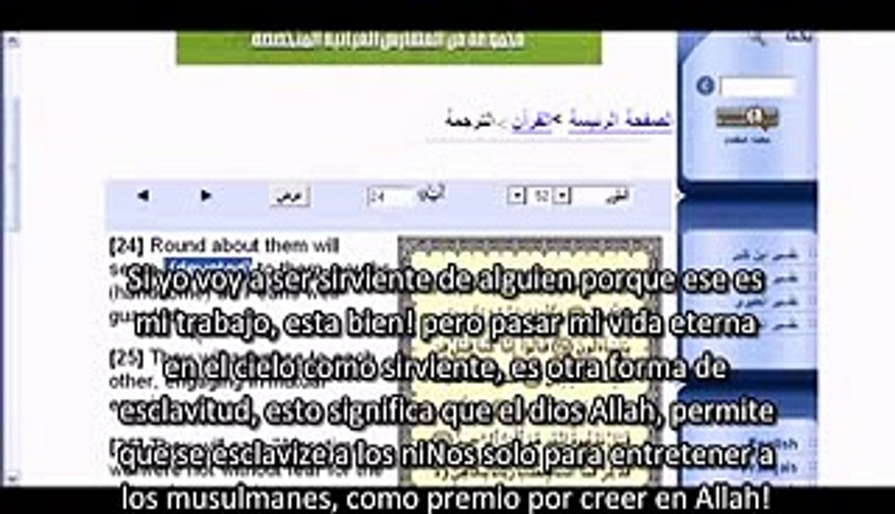 Esclavitud en el Islam: El corán dice que habrá 300 niños "lindos y sexis" en el paraíso