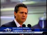 Lázaro Cárdenas, Mich.- Programada para agosto. Visita de Peña Nieto a Michoacán.