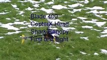 Blade 400 3D / CopterX head   tail / Align 325 pro carbon blades