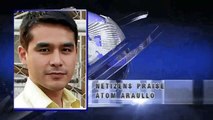 ATOM ARAULLO Brave Reporting on Typhoon Yolanda Commend by a CNN Anchor and Netizens