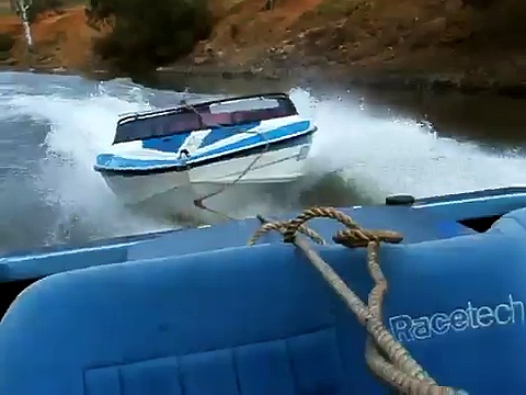 towing jet boat boat
