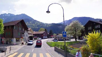 Virtual Driving to Grindelwald, Switzerland with Google Street View