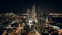 Hudson Yards Look Up Video