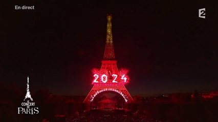Le feu d'artifice du 14 Juillet 2015 à Paris