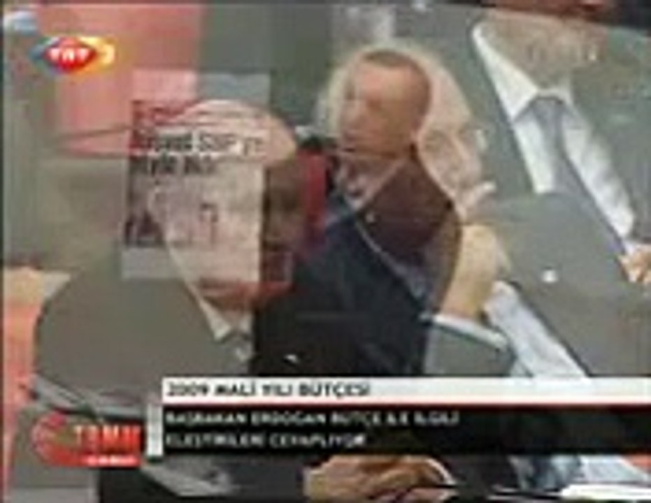 Recep Tayyip Erdogan - 2009 Bütce konusmasi