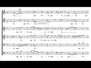 Palestrina - Missa Papae Marcelli - V. Agnus I (score)