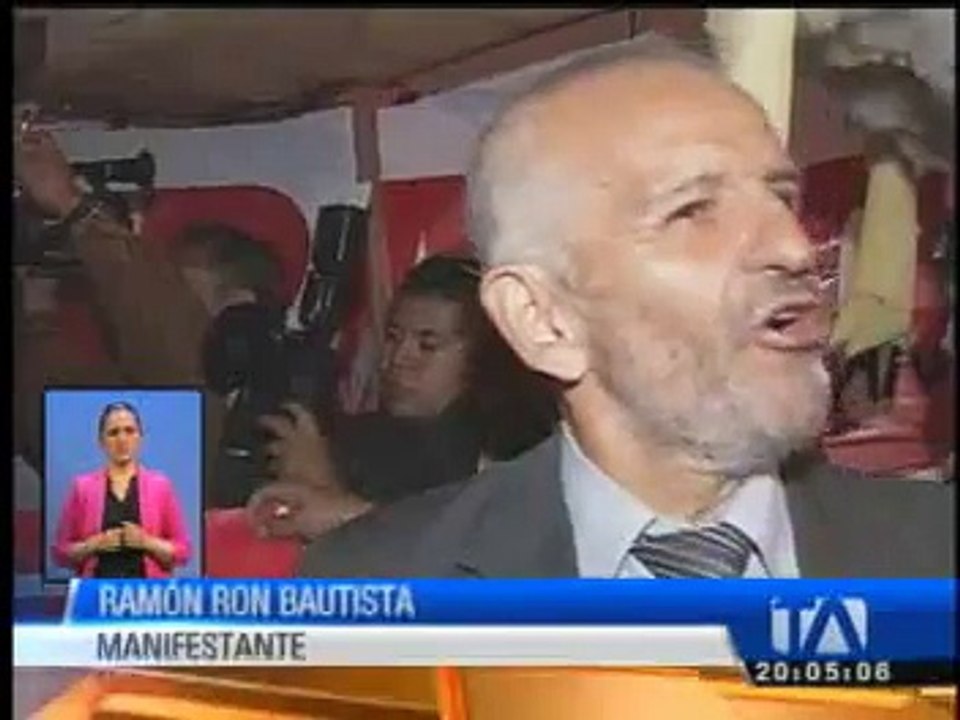 Opositores del Gobierno se reunieron en la Avenida de Los Shyris