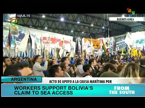 Argentina: Workers Support Bolivia’s Claim to Sea Access