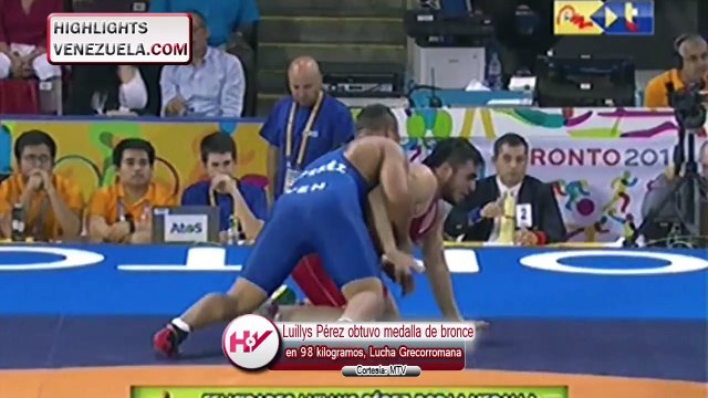 Highlights Panamericanos Luillys Pérez obtuvo medalla de bronce en Lucha Grecorromana
