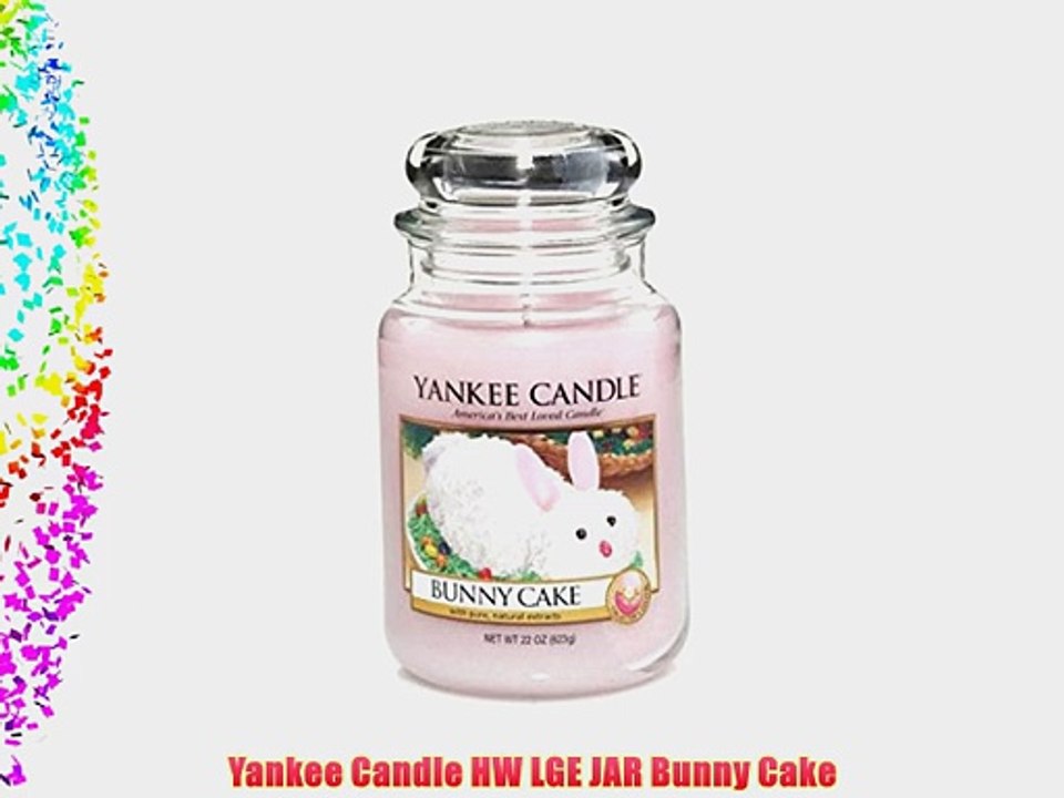 Yankee Candle HW LGE JAR Bunny Cake