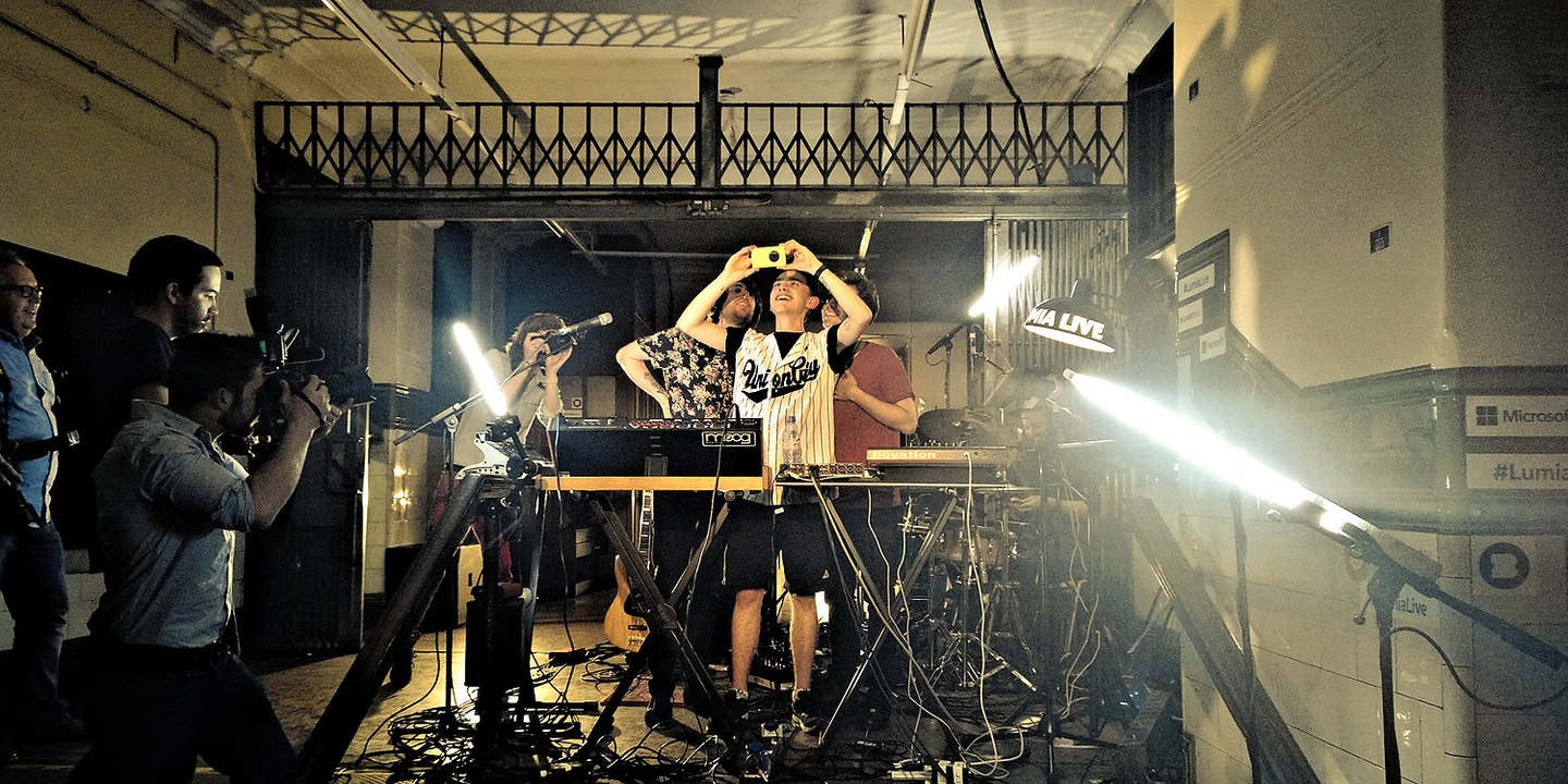 #LumiaLive Nokia with Years & Years