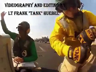 US Navy Shooters dance Gangnam Style on aircraft carrier