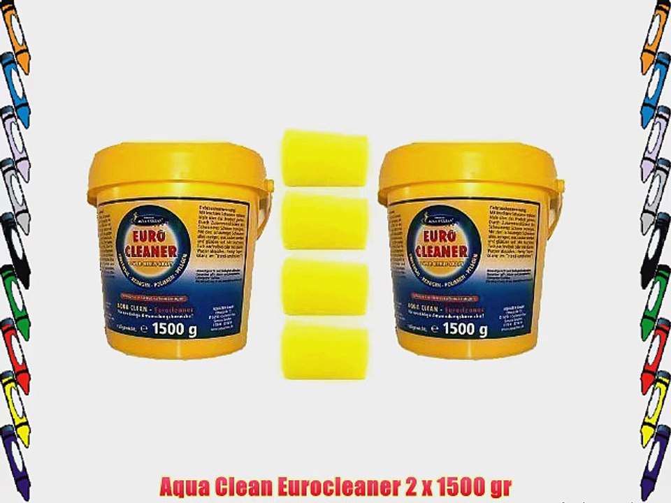 Aqua clean eurocleaner 2 x 1500 gr