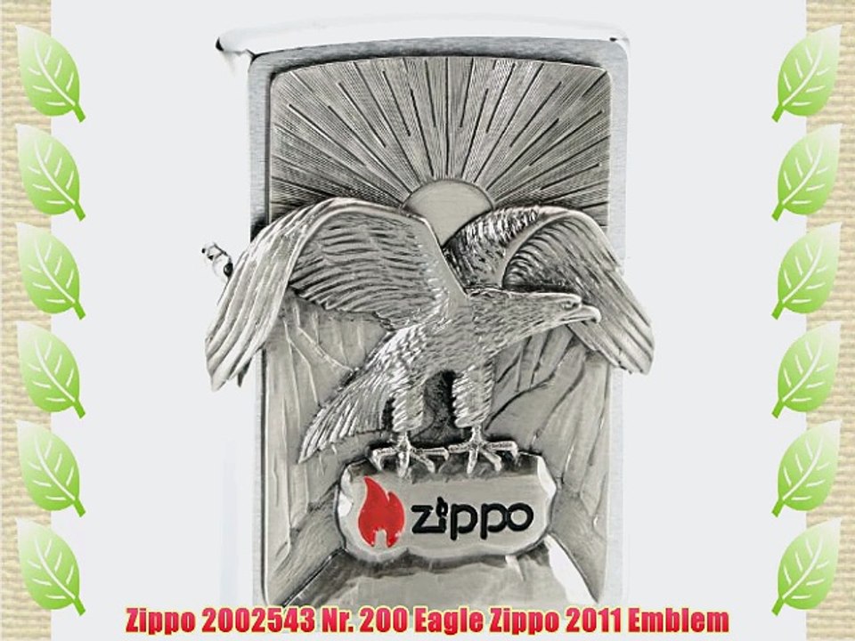 Zippo 2002543 Nr. 200 Eagle Zippo 2011 Emblem