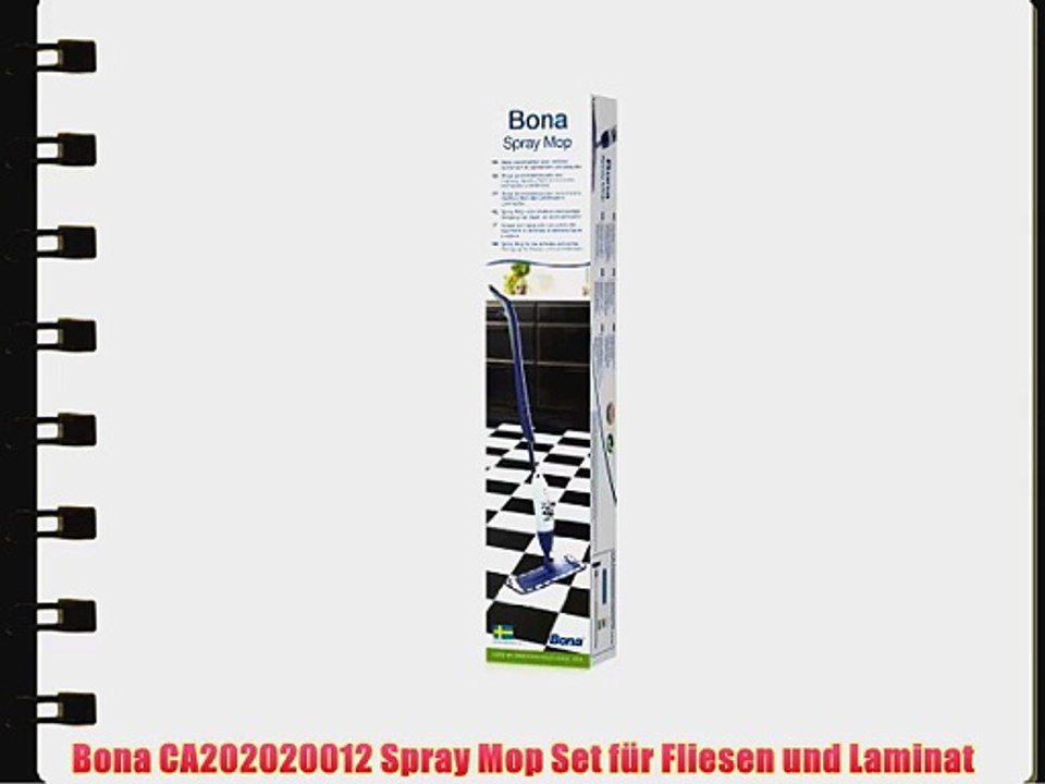Bona CA202020012 Spray Mop Set f?r Fliesen und Laminat