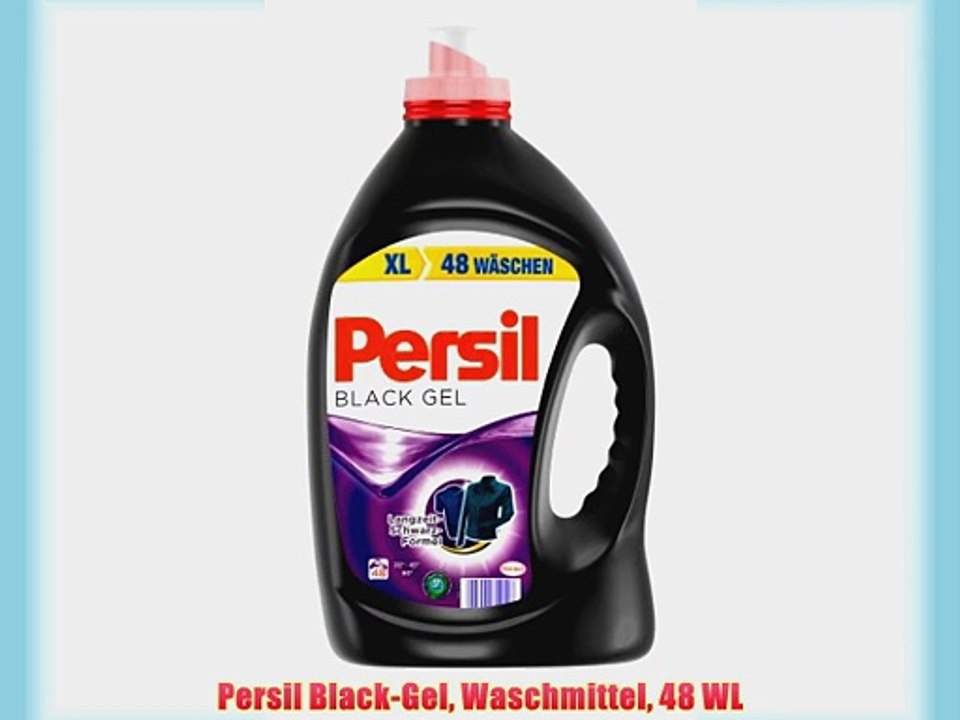 Persil Black-Gel Waschmittel 48 WL
