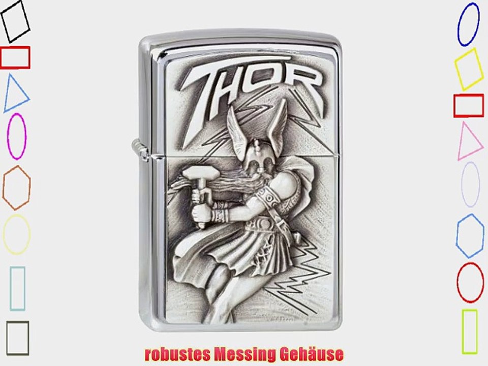 Zippo 1300098 Nr. 200 Viking Thor Emblem