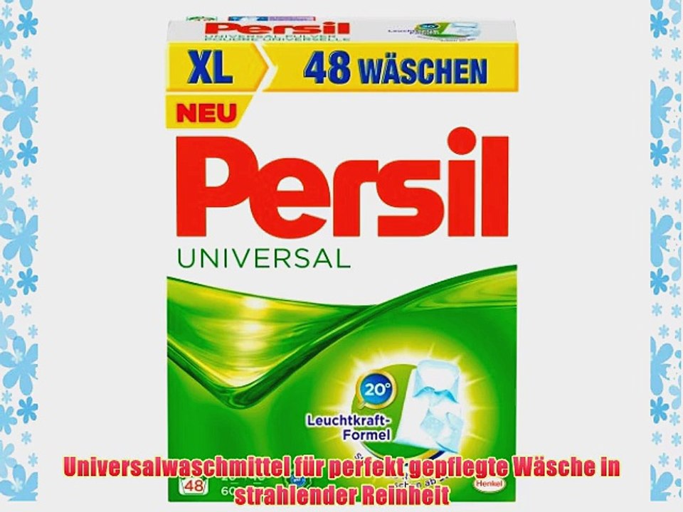 Persil Universal-Pulver Waschmittel 48WL