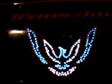 1999 Pontiac Firebird Trans Am rear fiber optic panel bird