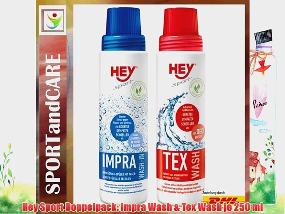Hey Sport Doppelpack: Impra Wash