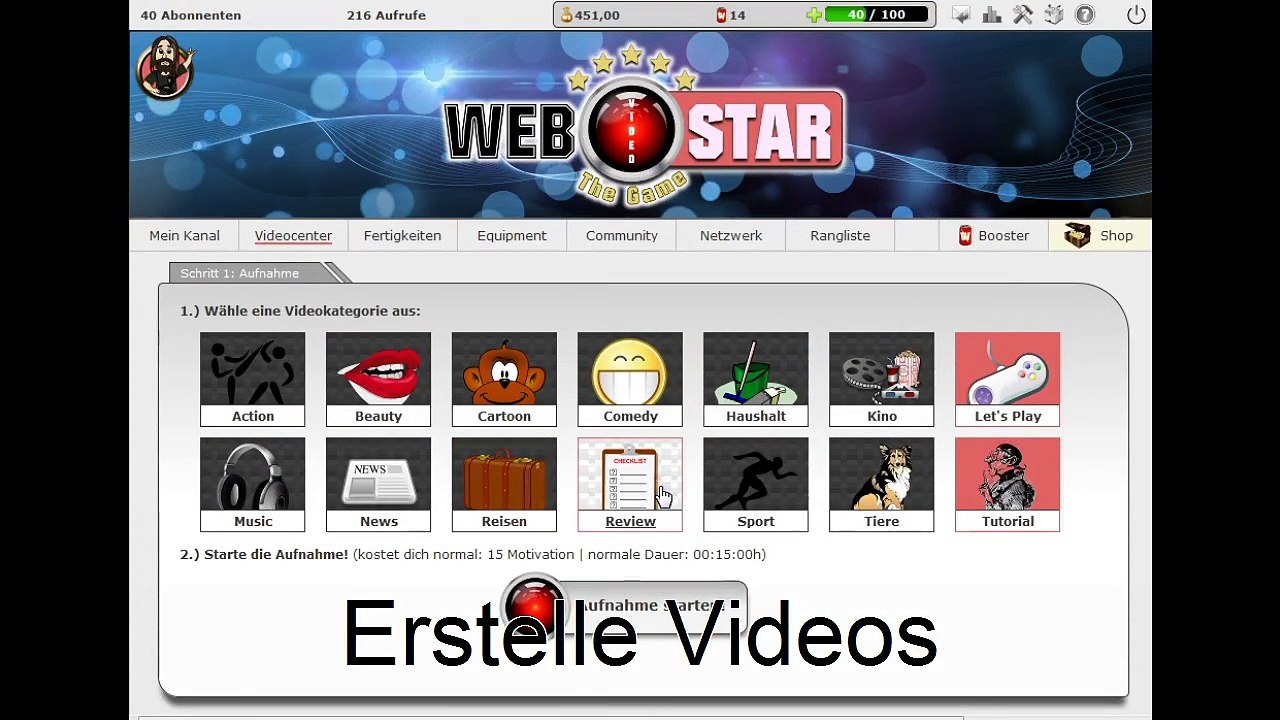 Webvideostar