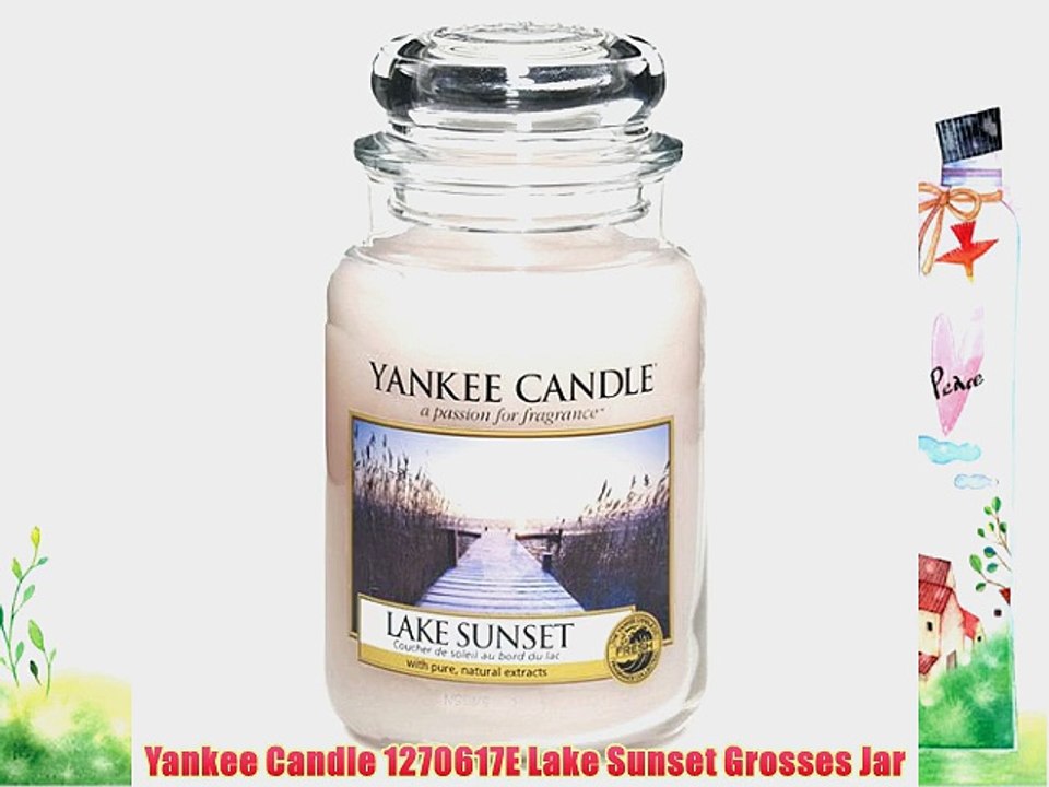 Yankee Candle 1270617E Lake Sunset Grosses Jar