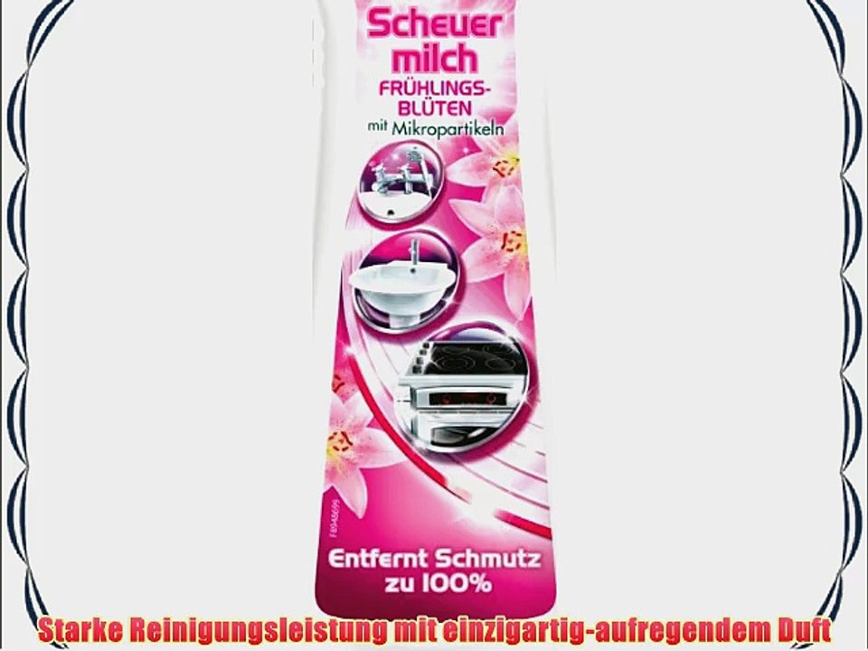 Viss Scheuermilch Pink Flower 8er-Pack (8 x 500 ml)