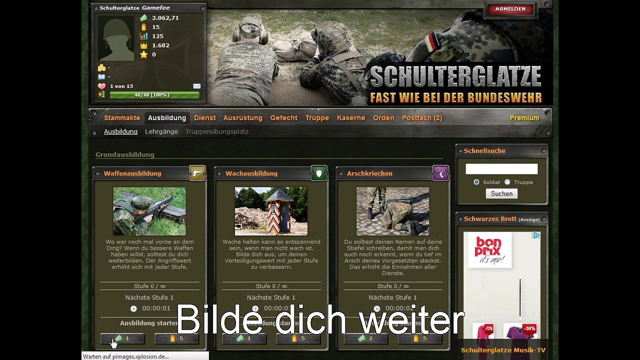 Schulterglatze