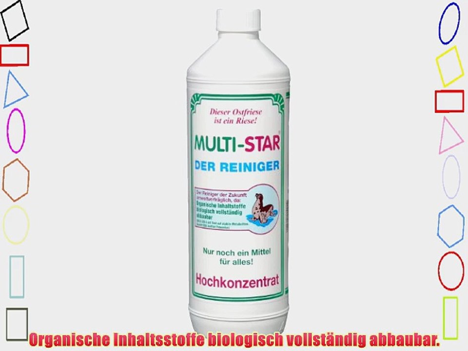MULTISTAR Gescha Hochkonzentrat Reiniger 1000ml