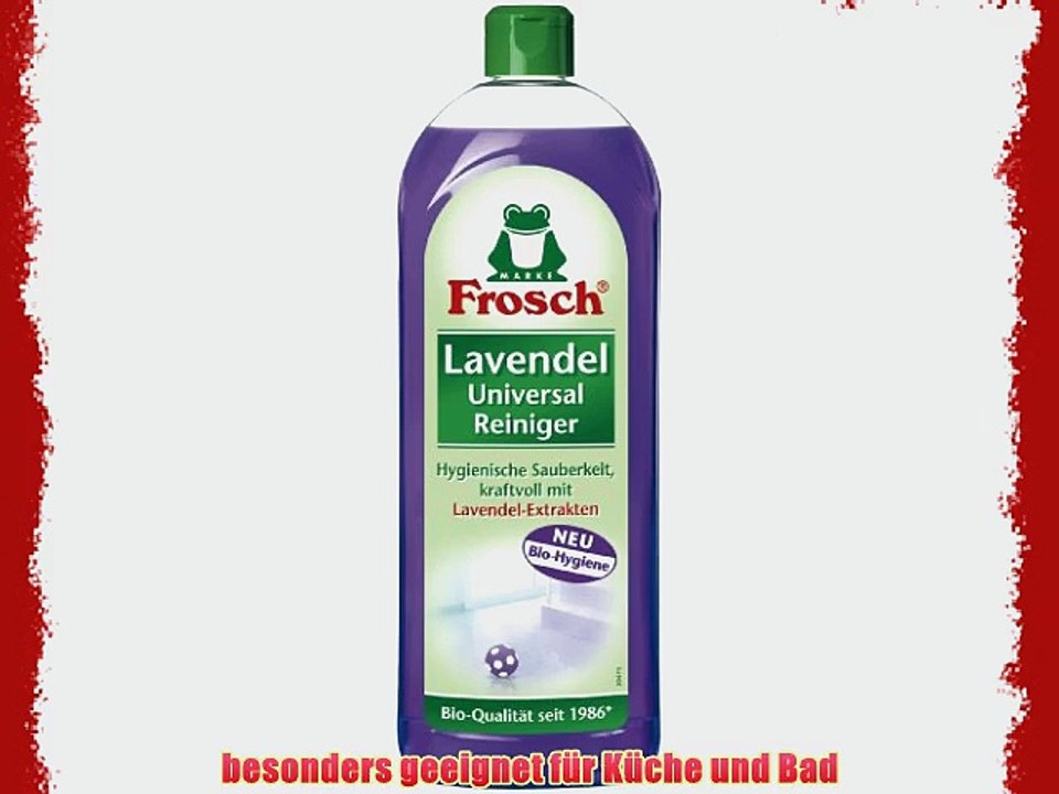 Frosch Lavendel Universal Reiniger 10er Pack (10 x 750 ml)