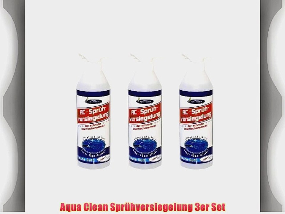 Aqua Clean Spr?hversiegelung 3er Set