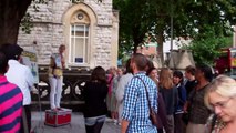 Grace Nissley - Street Preaching in London, England