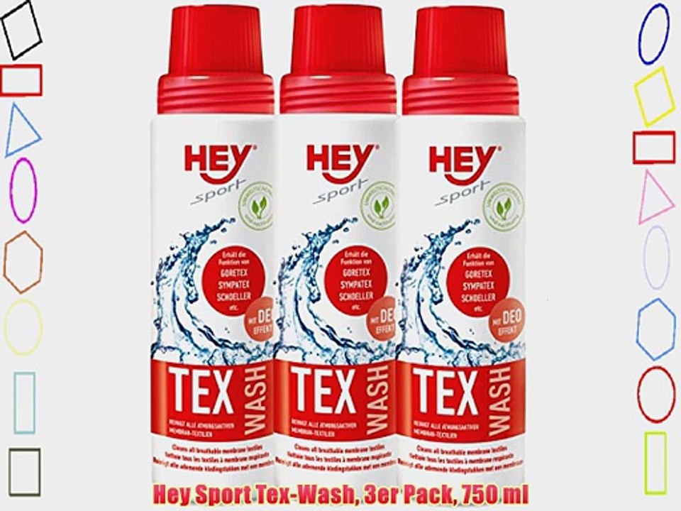 Hey Sport Tex-Wash 3er Pack 750 ml