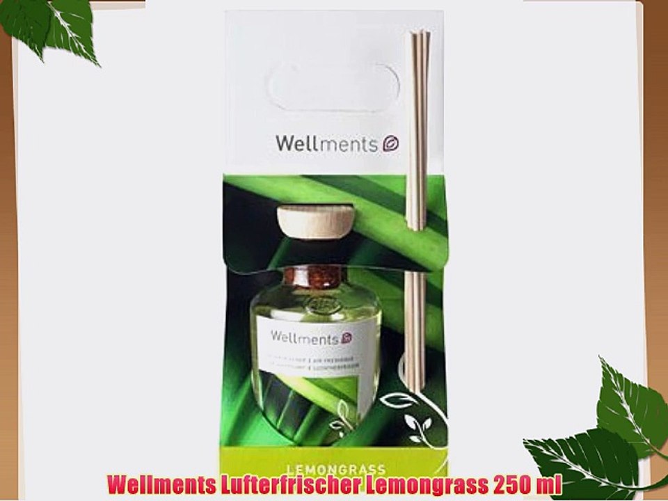 Wellments Lufterfrischer Lemongrass 250 ml