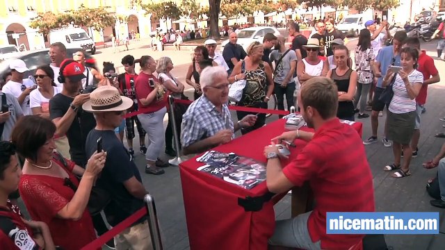 Valère Germain présenté aux supporters de l'OGC Nice