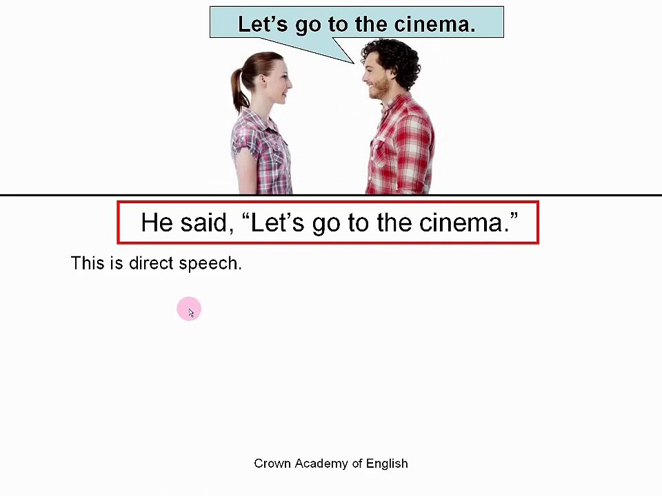 DIRECT SPEECH | English Attack