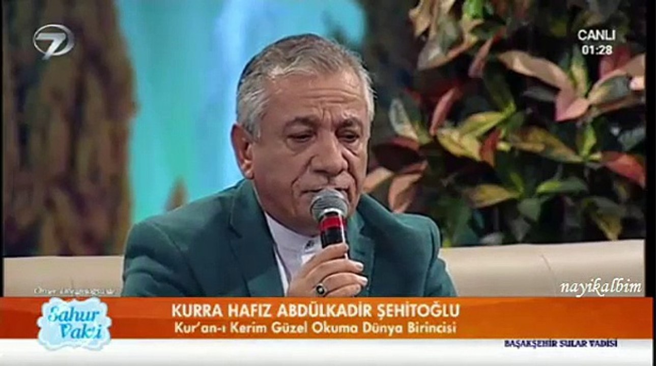 Abdülkadir Şehitoğlu Şems suresi Ramazan 2015