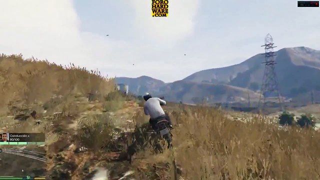 Mega saltos moto GTA V en AMD fx 8350 OC y 280x 60fps