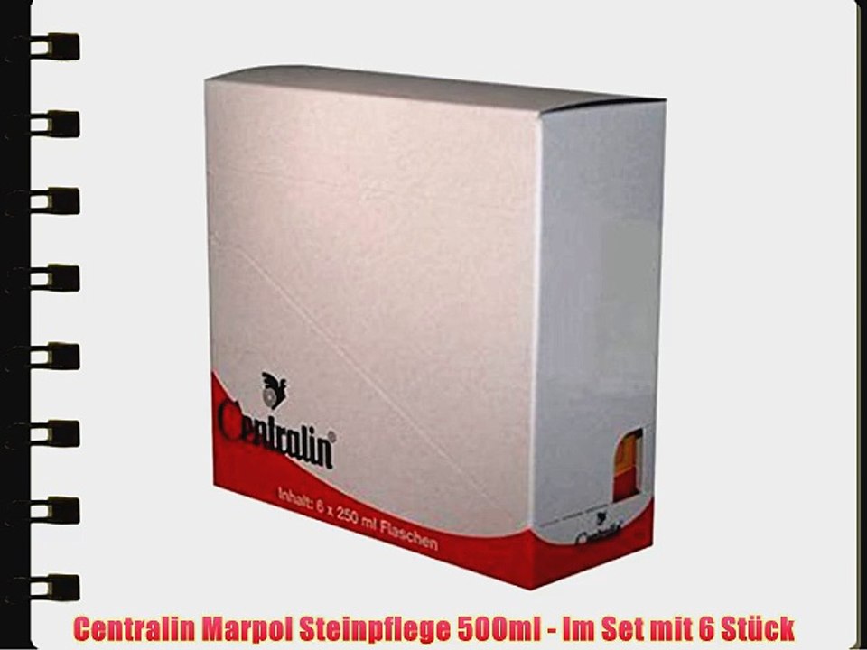 Centralin Marpol Steinpflege 500ml - Im Set mit 6 St?ck