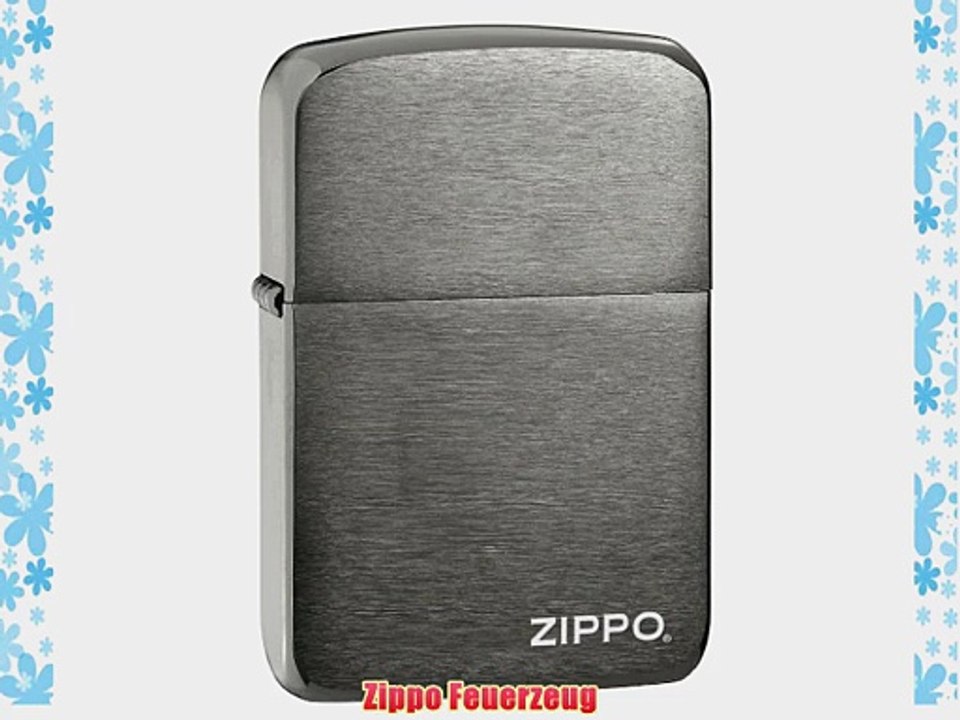 Zippo 1160006 Nr. 24485 1941 Black Ice