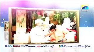 14th Sehar Rah e Naiki in Ramzan Sharif 2-7-2015