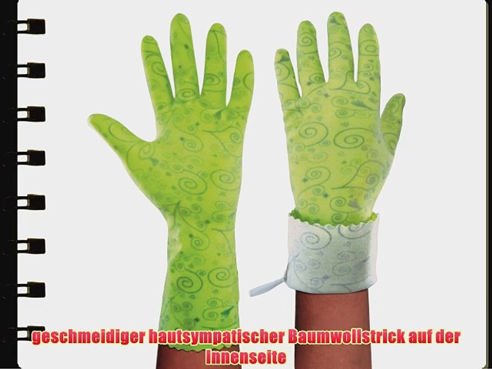 3er Vorratspack Spontex Handschuh Comfort Deluxe Haushalthandschuh Gr??e 7-75