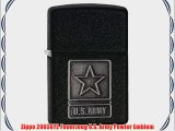 Zippo 2003872 Feuerzeug U.S. Army Pewter Emblem