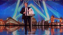 Marc Métral and his talking dog Wendy wow the judges ¦ Audition Week 1 ¦ Britain's Got Talent 2015