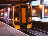 First ScotRail leaving Aberdeen to go to Inverness