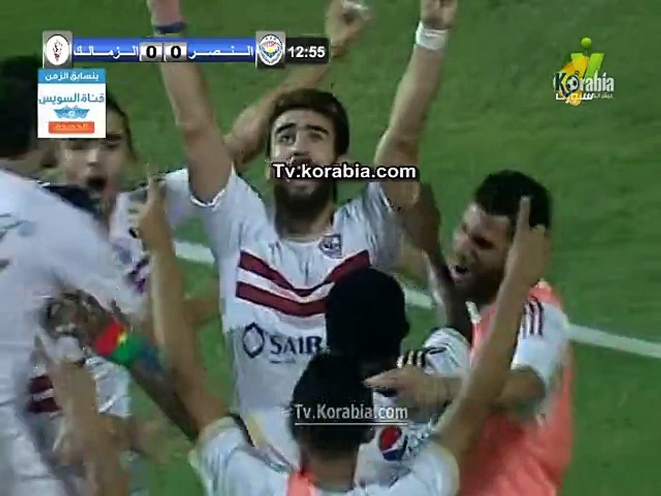مهارة أيمن حفني في الهدف الأول للزمالك