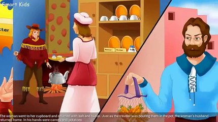 Stone Soup | Cartoon for kids | Fairy Tale | Story for Children | Stories for Kids