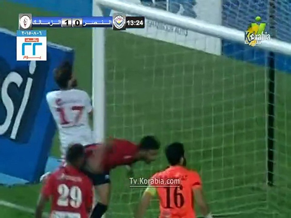 أهداف مباراة الزمالك VS النصر ( الدوري المصري )