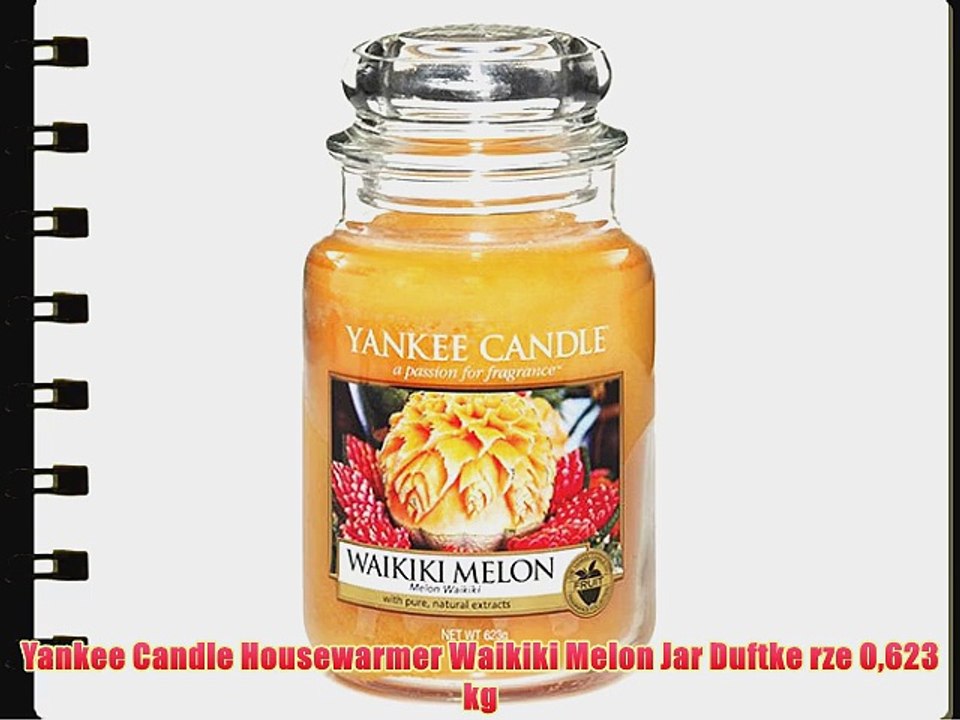 Yankee Candle Housewarmer Waikiki Melon Jar Duftke rze 0623 kg