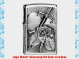 Zippo 2004311 Feuerzeug 200 Heart with Rose